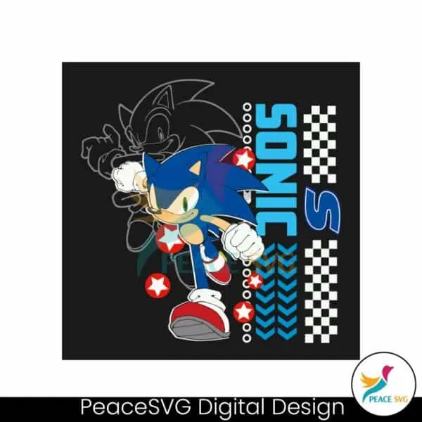 retro-sonic-the-hedgehog-cartoon-svg