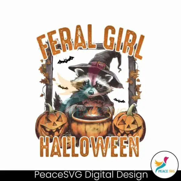 retro-feral-girl-halloween-raccoon-witch-vibes-png