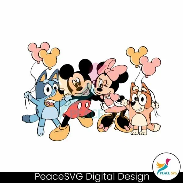 bluey-and-mickey-friends-disney-svg