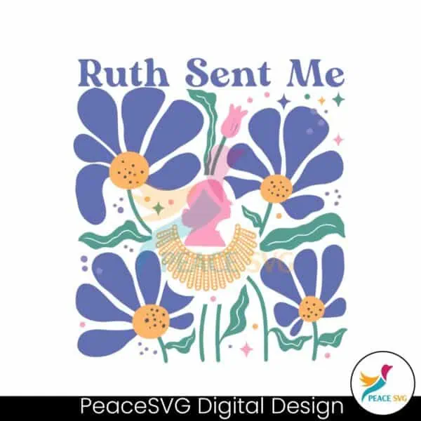 floral-ruth-sent-me-social-democrat-svg