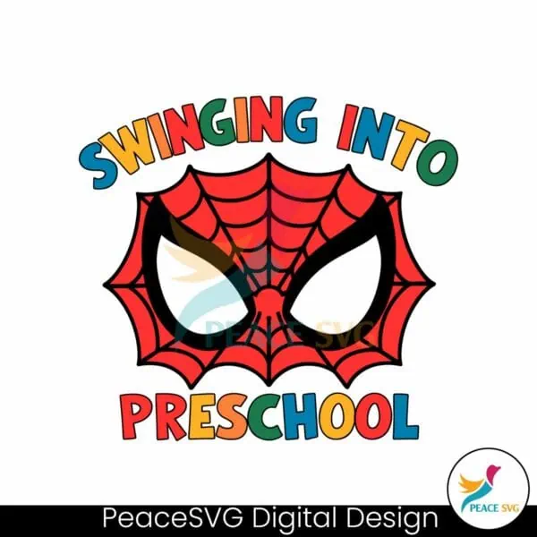 swinging-into-preschool-spiderman-svg