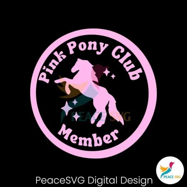 funny-pink-pony-club-member-logo-svg