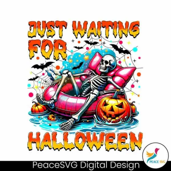 funny-just-waiting-for-halloween-pumpkin-summer-png