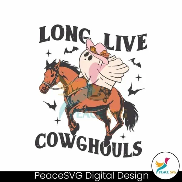 retro-long-live-cowghouls-ghost-svg