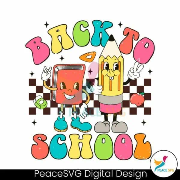 checkered-back-to-school-book-pencil-svg