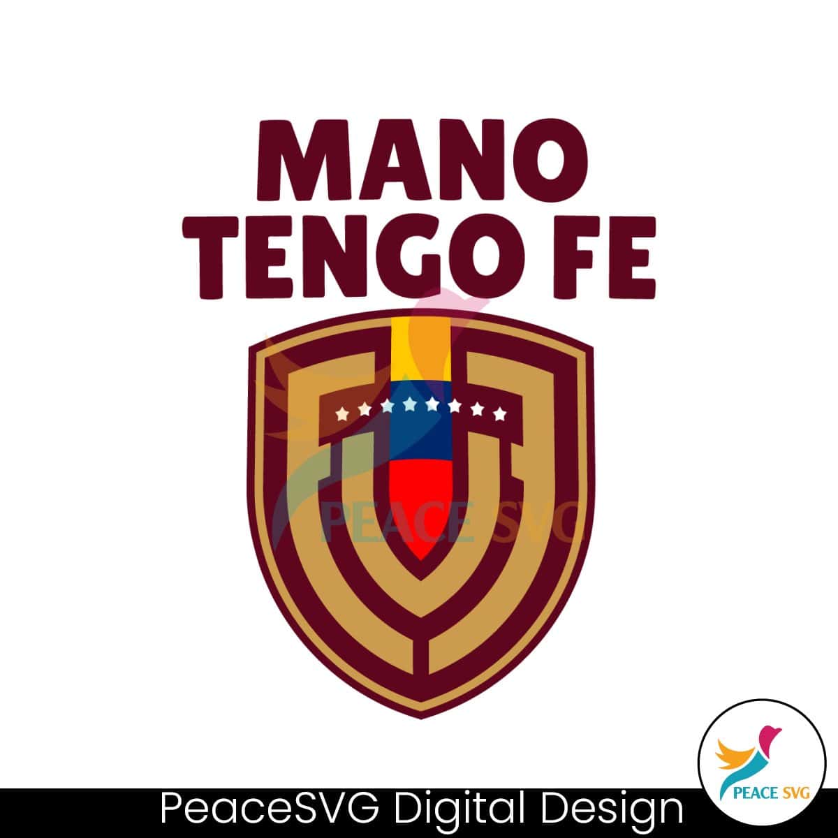 mano-tengo-fe-venezuela-football-team-logo-svg