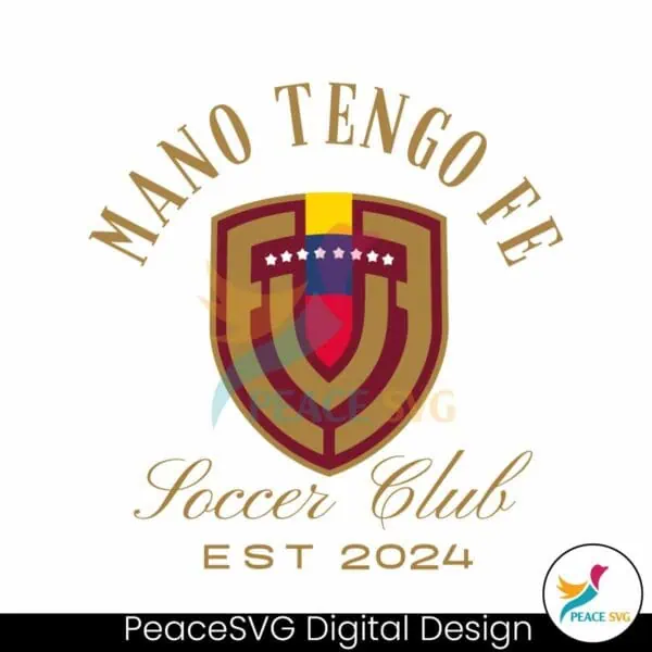 mano-tengo-fe-soccer-club-est-2024-svg