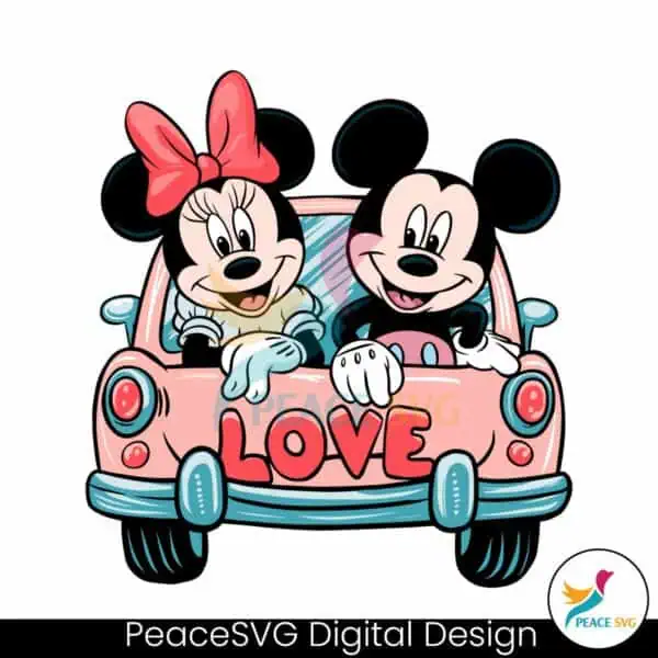 mickey-minnie-disney-mouse-love-car-svg