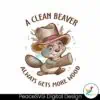 funny-animal-a-clean-beaver-always-gets-more-wood-png