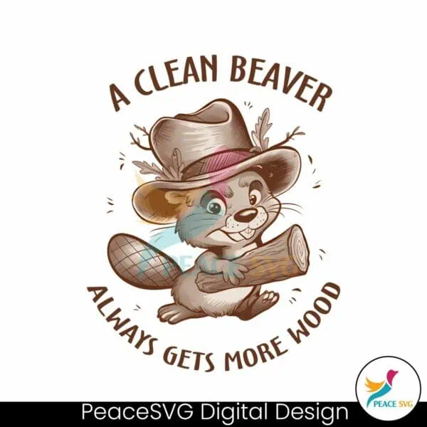 funny-animal-a-clean-beaver-always-gets-more-wood-png