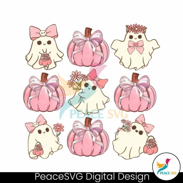 pink-pumpkin-ghost-coquette-bow-png