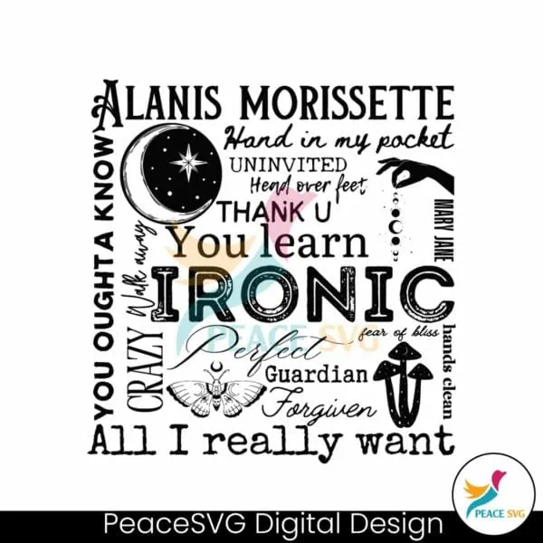 retro-alanis-morissette-list-of-songs-svg