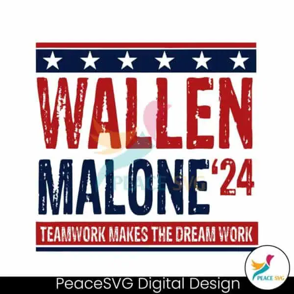 music-wallen-malone-teamwork-makes-the-dream-work-svg