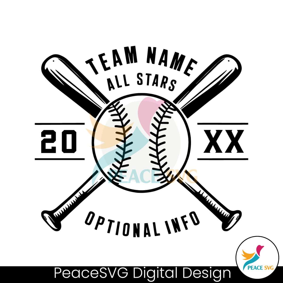 custom-all-stars-softball-baseball-team-stitching-svg