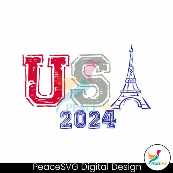 summer-olympics-usa-2024-paris-svg