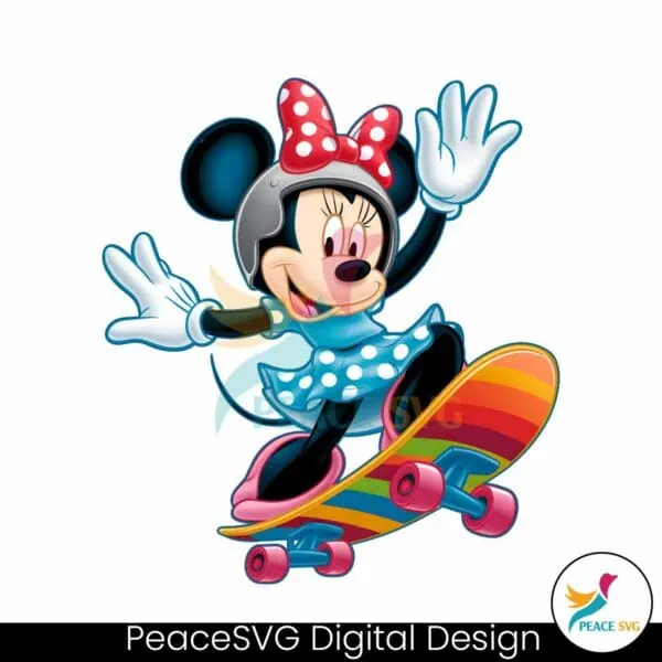 minnie-skateboarding-disney-character-png