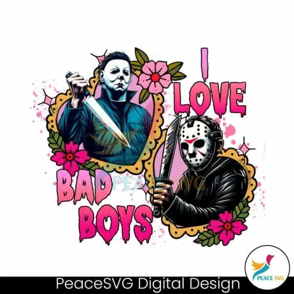 i-love-bad-boys-horror-movie-characters-png