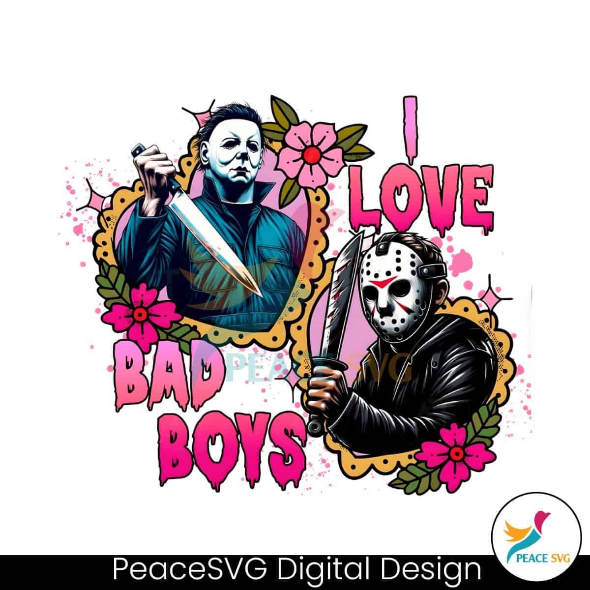 i-love-bad-boys-horror-movie-characters-png