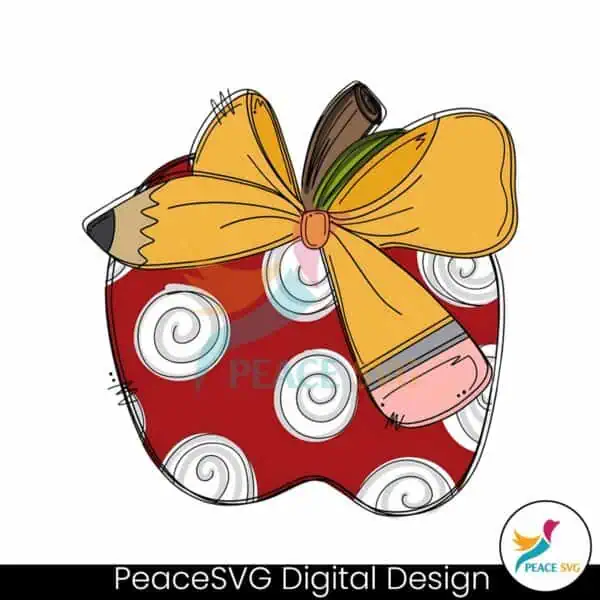 retro-apple-pencil-bow-teacher-svg