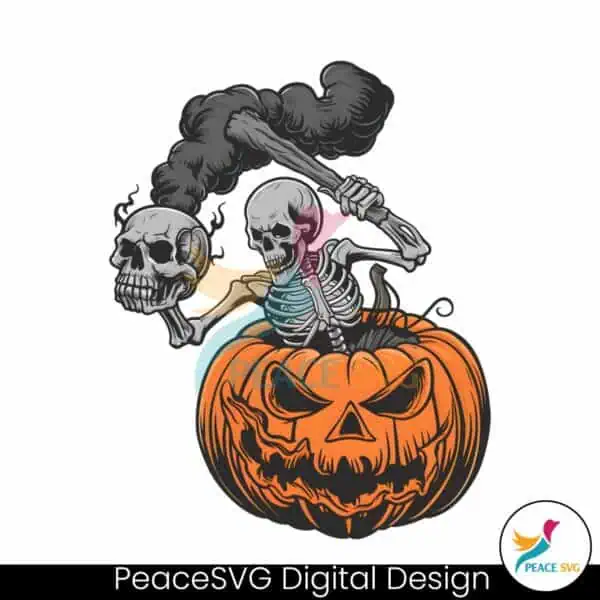 horror-skeleton-and-pumpkin-halloween-png