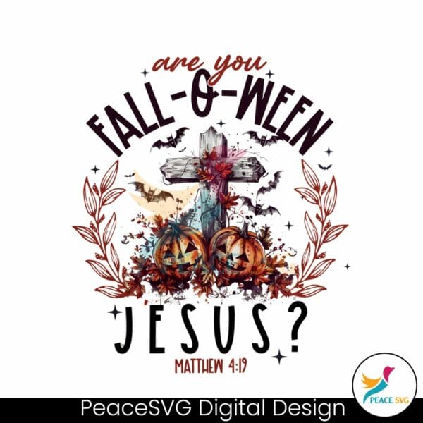 are-you-falloween-jesus-matthew-png