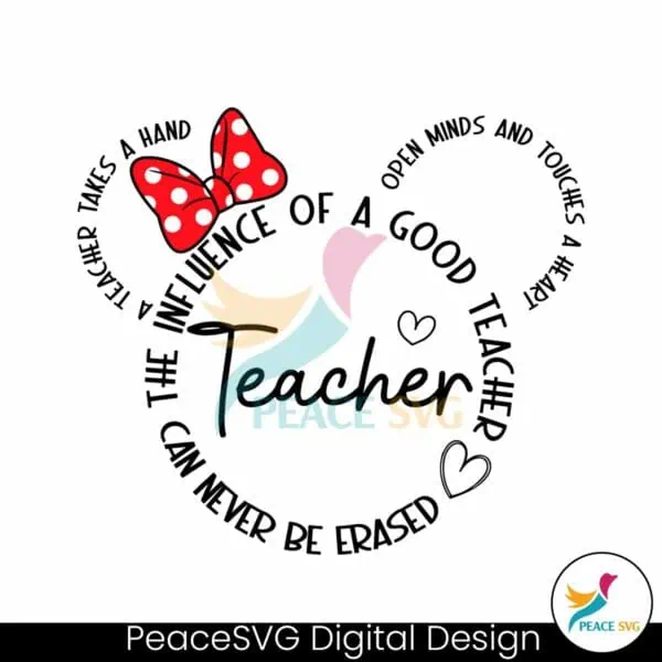 the-influence-of-a-good-teacher-minnie-head-svg