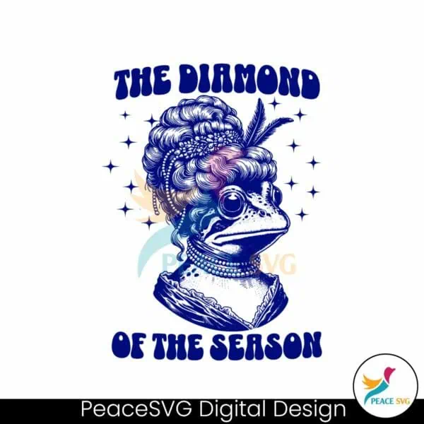 the-diamond-of-the-season-frog-meme-svg