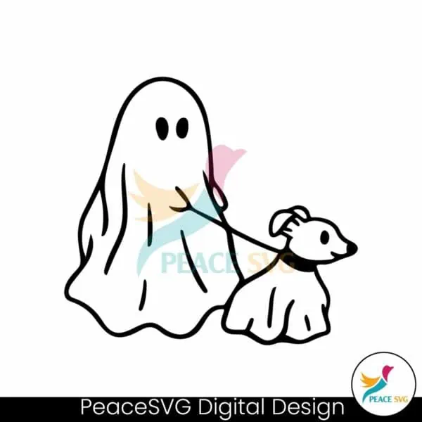 funny-halloween-ghost-dog-walker-svg