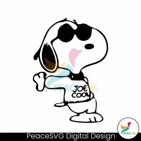 retro-snoopy-joe-cool-the-peanuts-svg