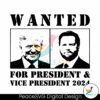 wanted-for-president-and-vice-president-2024-svg