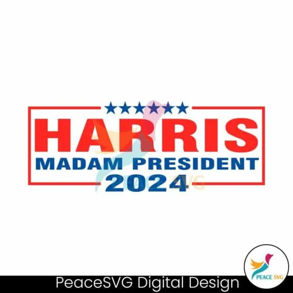 harris-madam-president-2024-supporter-svg