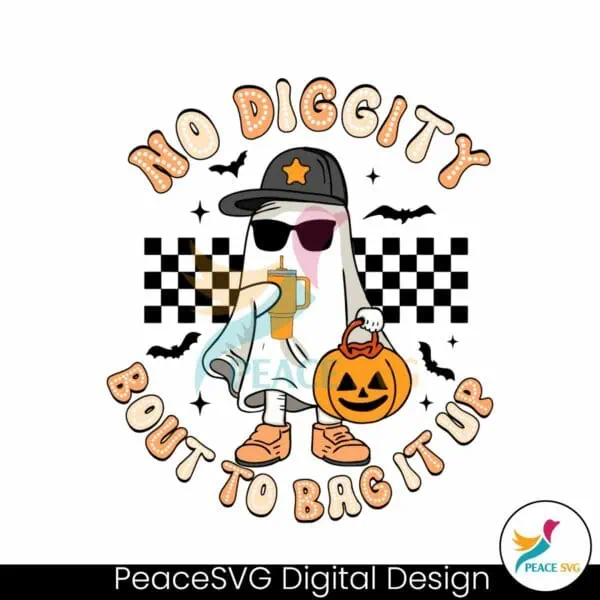 checkered-no-diggity-bout-to-bag-it-up-svg