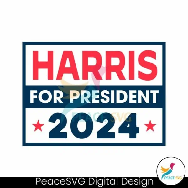 harris-for-president-2024-election-svg