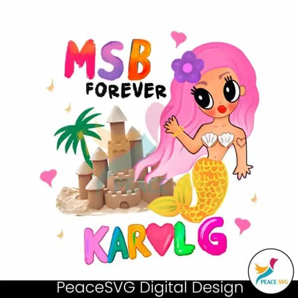 karol-g-msb-forever-sandcastle-mermaid-png