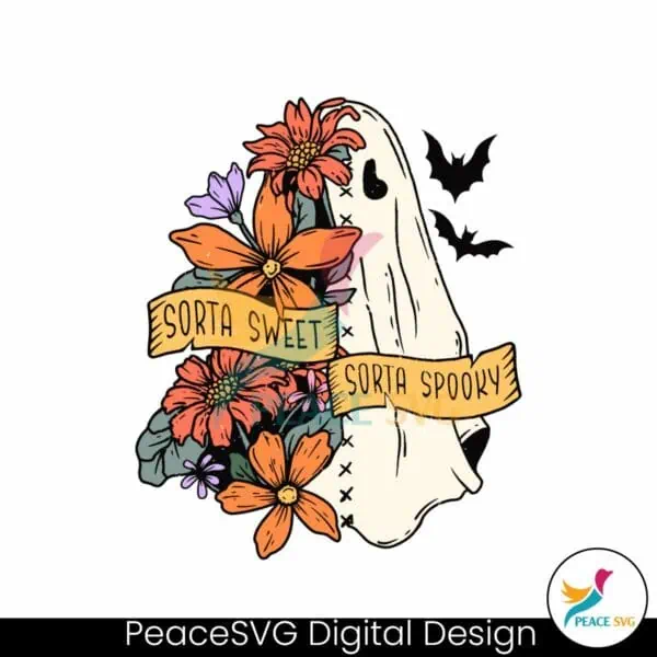 sorta-sweet-sorta-spooky-floral-ghost-svg