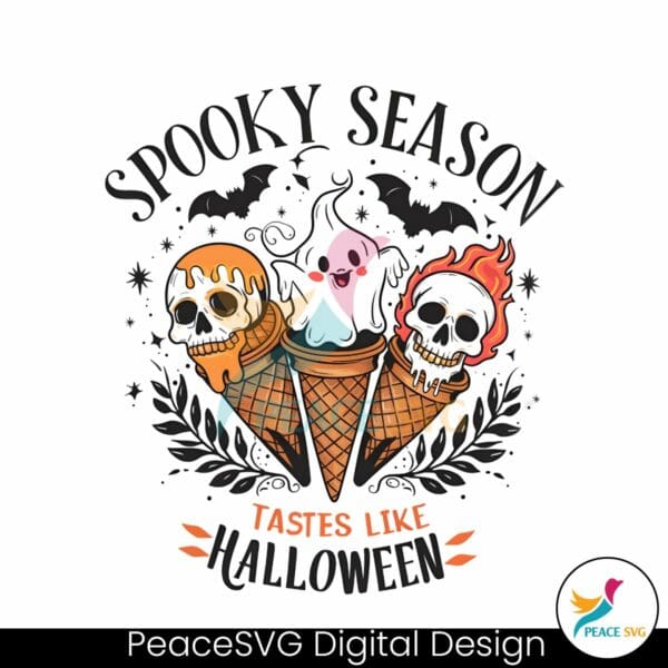 ice-cream-cones-spooky-season-tastes-like-halloween-png