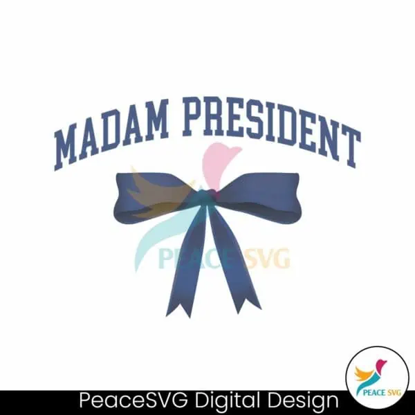 madam-president-ribbon-bow-svg