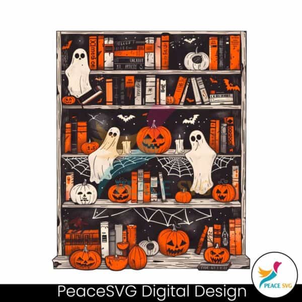 halloween-library-bookish-ghost-png