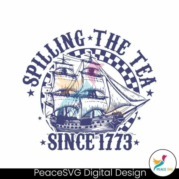 retro-spilling-the-tea-since-1773-svg