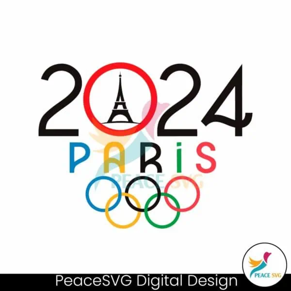 retro-2024-paris-olympic-games-svg