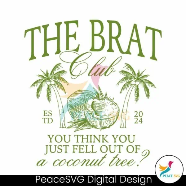 the-brat-club-a-coconut-tree-estd-2024-svg