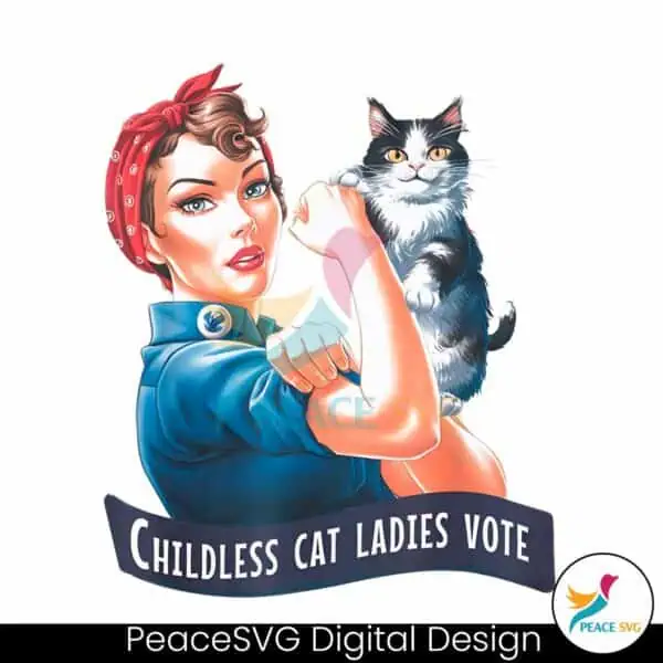 childless-cat-ladies-vote-feminist-png