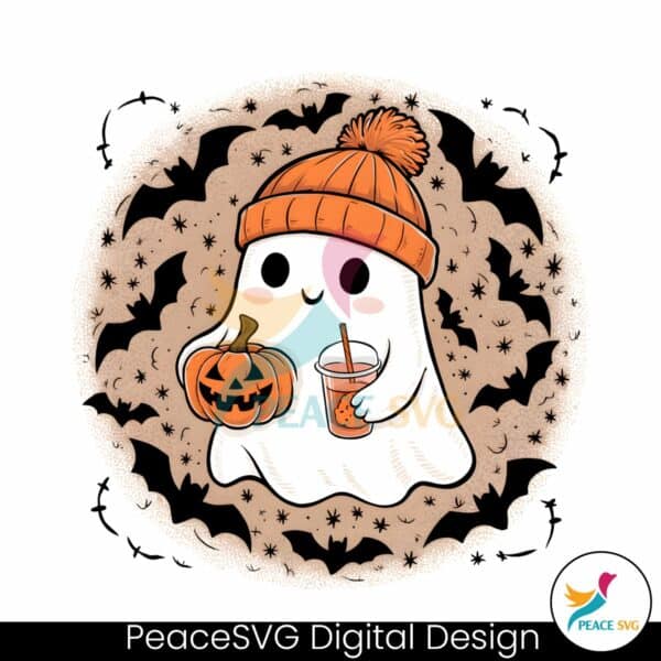 groovy-ghost-coffee-addict-spooky-season-png