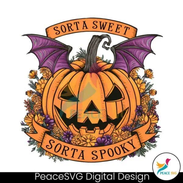 floral-sorta-sweet-sorta-spooky-pumpkin-png