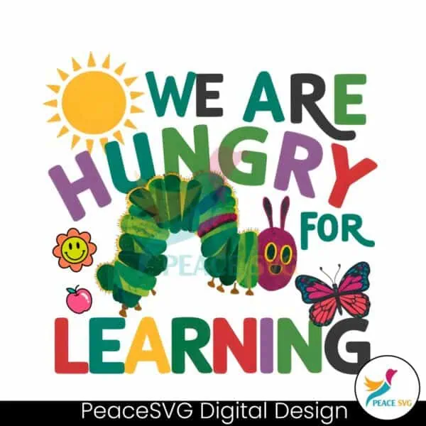 caterpillar-we-are-hungry-for-learning-png