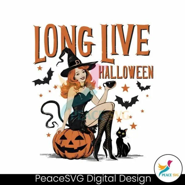 long-live-halloween-witch-and-black-cat-png