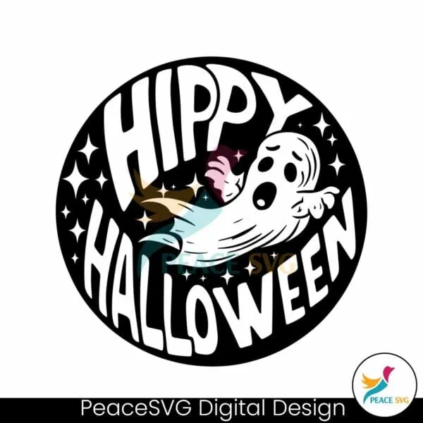 funny-hippy-halloween-ghost-svg