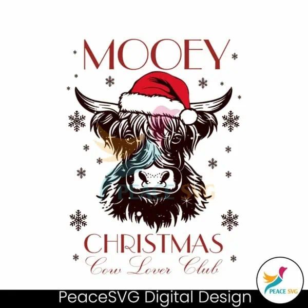 mooey-christmas-cow-lover-club-svg