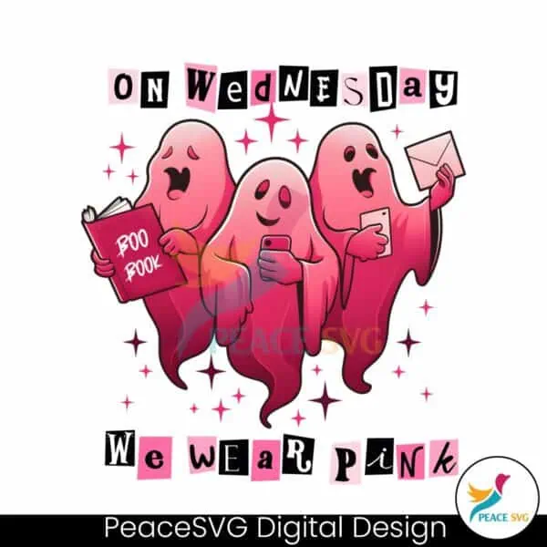 on-wednesday-we-wear-pink-halloween-png