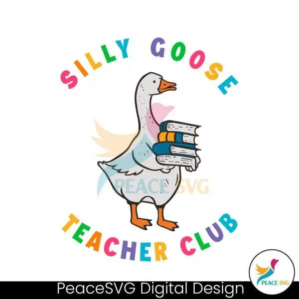 funny-silly-goose-teacher-club-svg